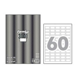 폼텍 LS3101 레이저잉크젯라벨60칸(38.1x19.2mm)100매