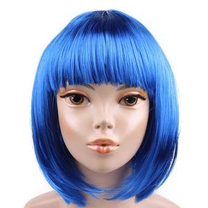 45503 [이벤트용품] 단발머리가발(블루)x10개