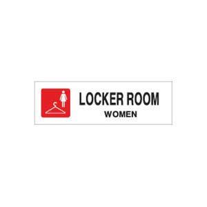 유니온 WOMEM LOCKER ROOM 표지판/18x6/U3009