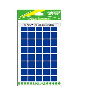 유니온 칼라분류용(청색) 15x15 UL-327B/10봉