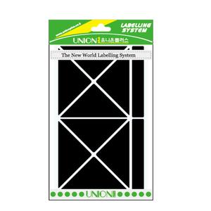 유니온 칼라분류용(흑색) 66x42 UL-326-1K/10봉