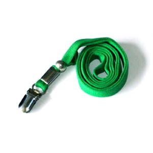 유니온 밴드링더블클립 목걸이줄 10개입(녹색)NT-0046