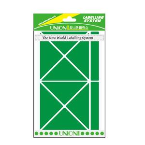 유니온 칼라분류용(녹색) 66x42 UL-326-1G/10봉