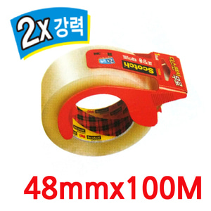 (24개박스)3M 스카치 포장용테이프3615(48x100m) 투명